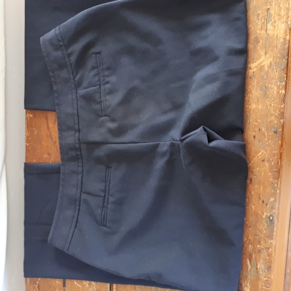 Counterparts size 12 trousers.  Poly, rayon, spandex blend. Colour navy - Picture 4 of 4